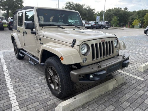 2016 Jeep Wrangler Unlimited Sahara 75th Anniversary Edition