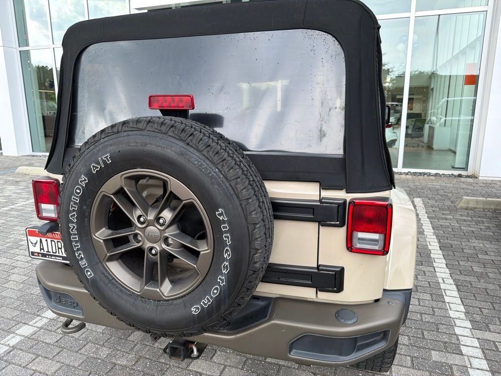 2016 Jeep Wrangler Unlimited Sahara 75th Anniversary Edition