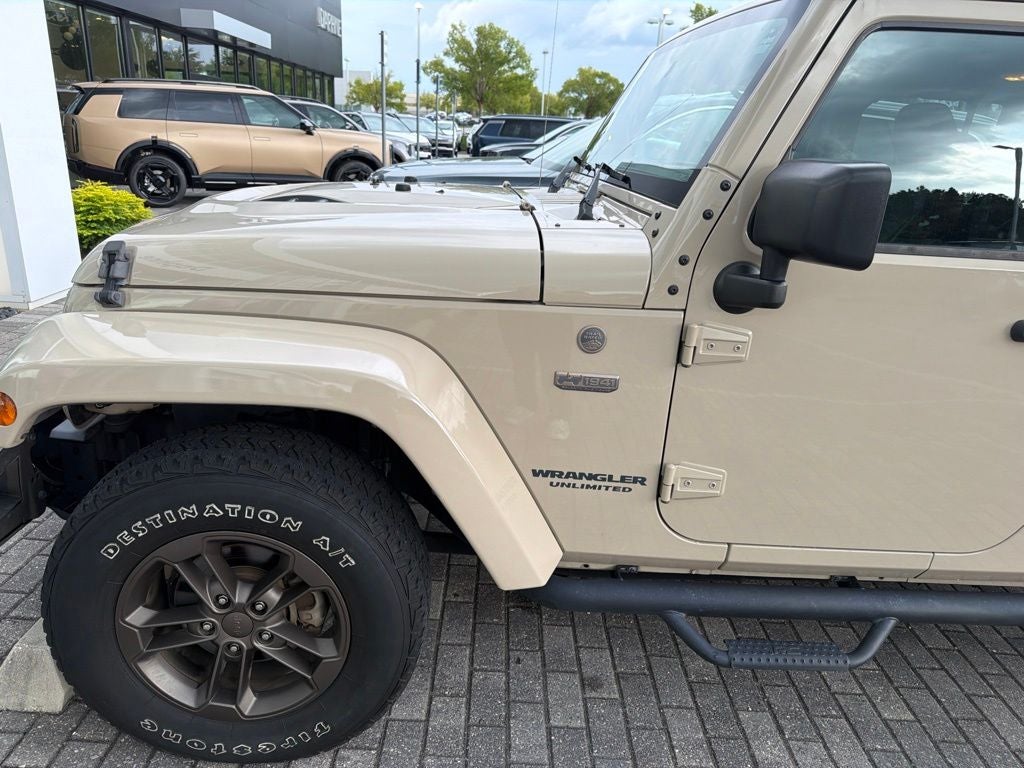 2016 Jeep Wrangler Unlimited Sahara 75th Anniversary Edition