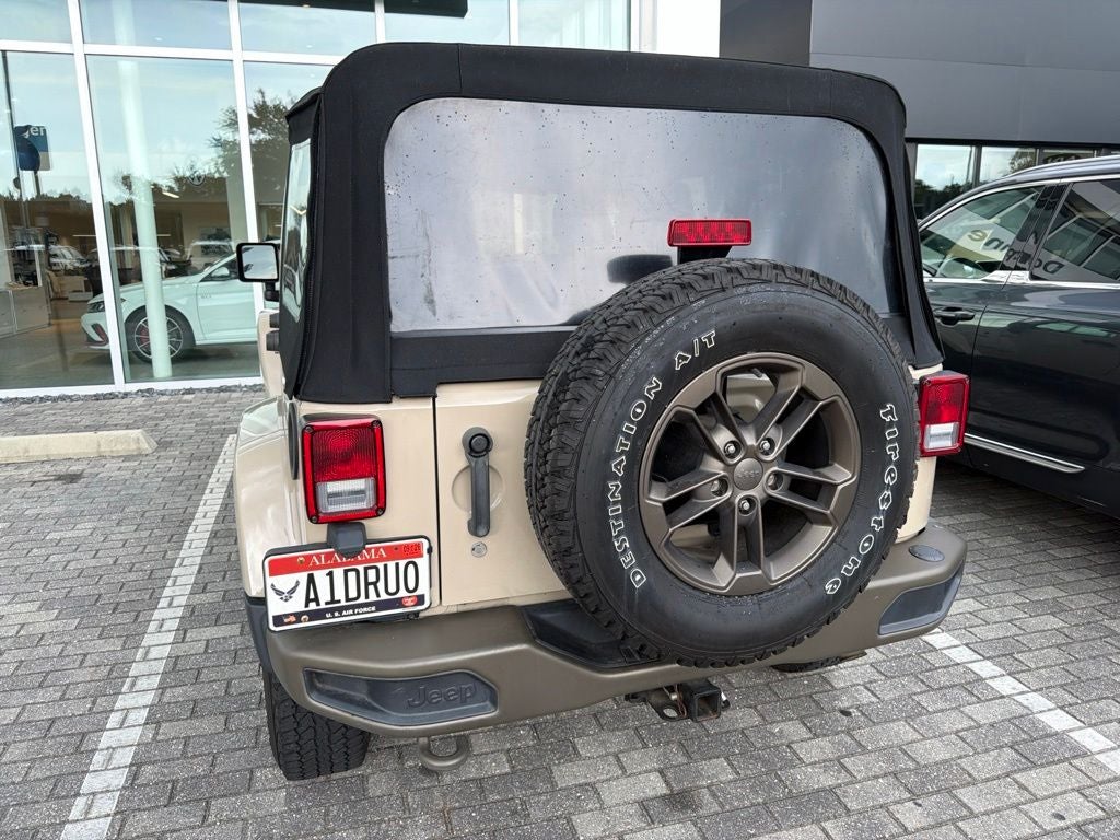 2016 Jeep Wrangler Unlimited Sahara 75th Anniversary Edition