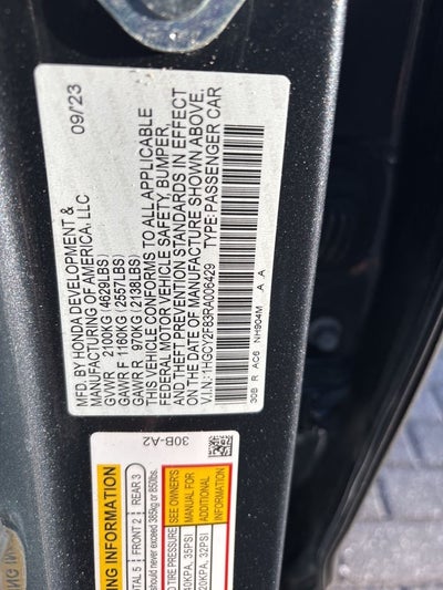 2024 Honda Accord Hybrid Touring