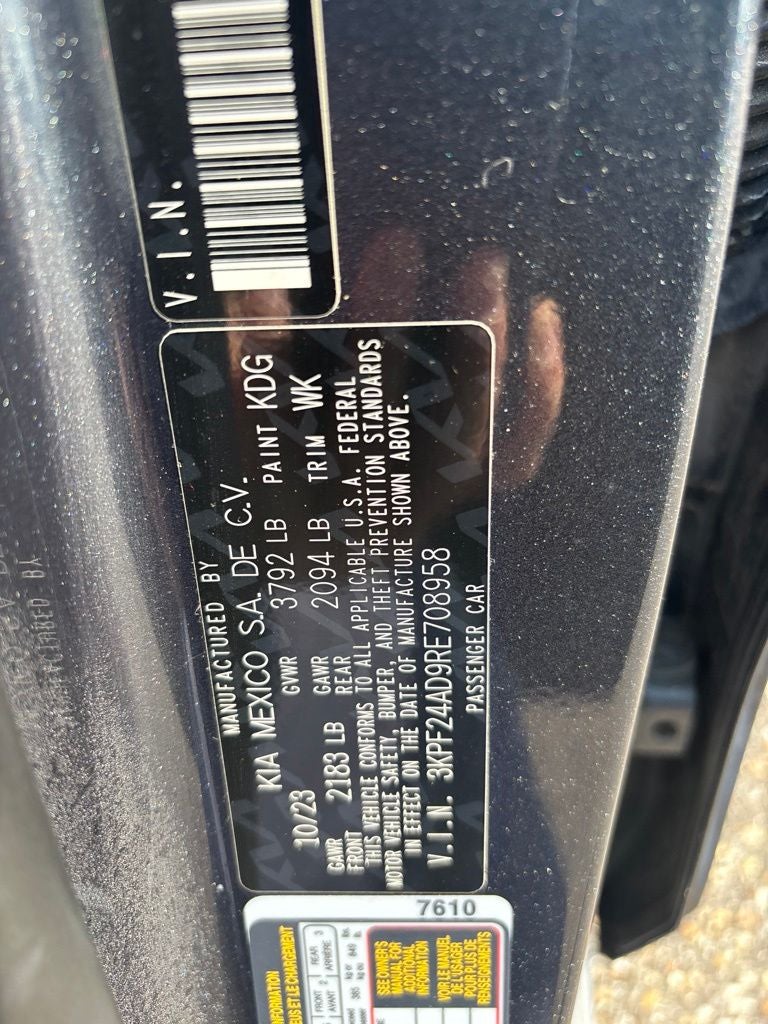 2024 Kia Forte LXS
