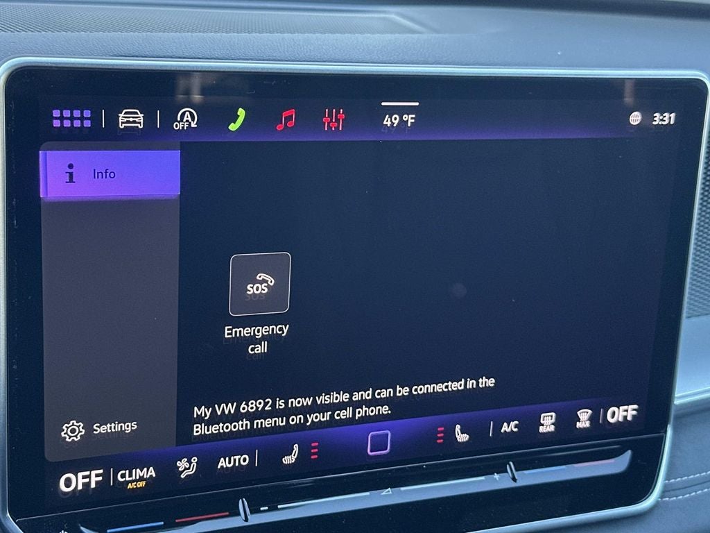 2026 Volkswagen Tiguan 2.0T SE R-Line Black