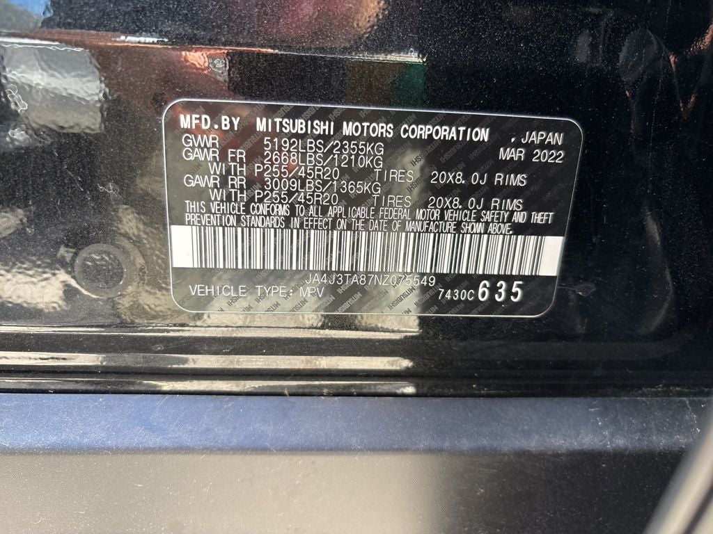 2022 Mitsubishi Outlander ES