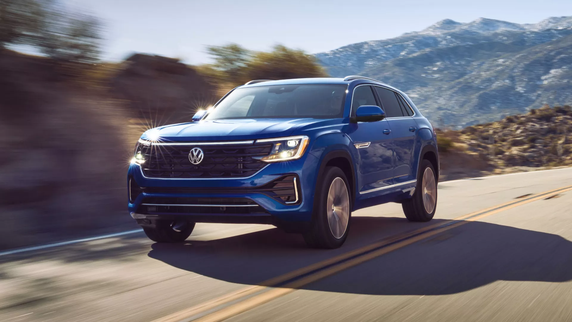 2026 Volkswagen Atlas Cross Sport running shot