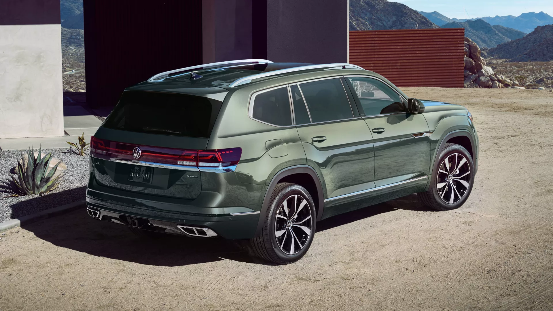 2026 Volkswagen Atlas side profile exterior view