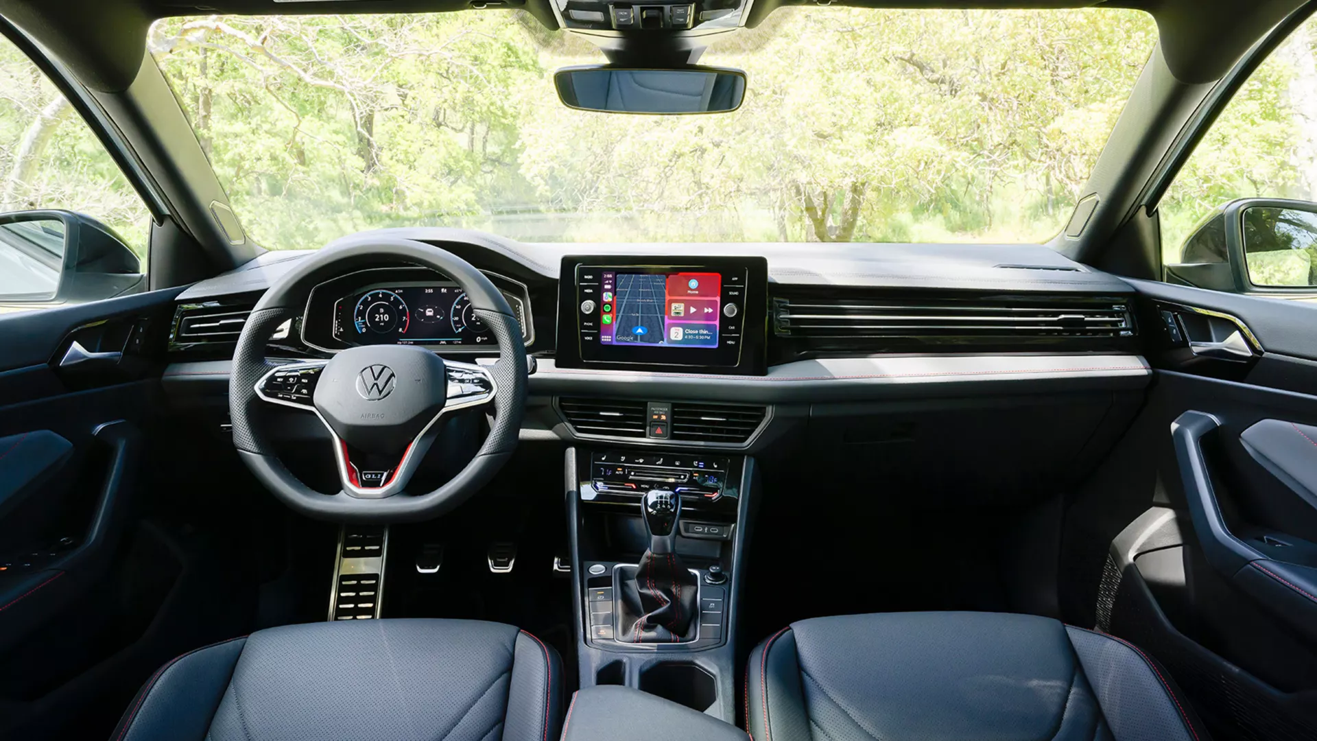 2026 Volkswagen Jetta GLI cockpit and digital display