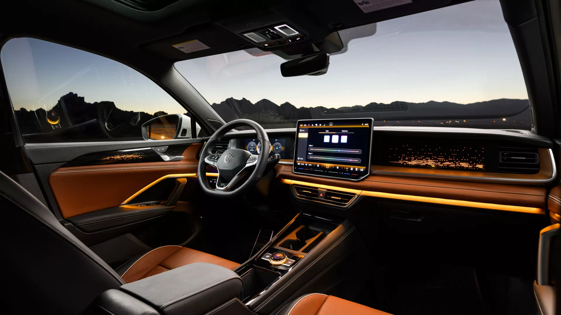 2026 Volkswagen Tiguan dashboard and digital cockpit