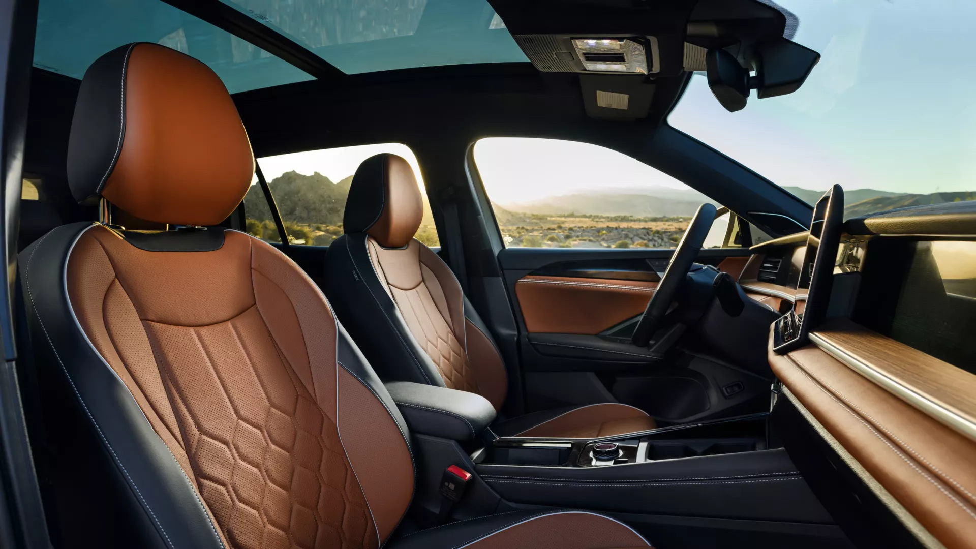 2026 Volkswagen Tiguan front seats and cabin
