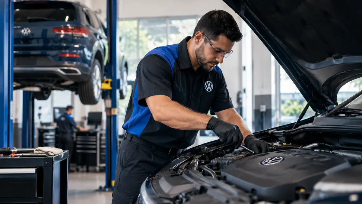 Volkswagen Carefree Maintenance: What the First Two Scheduled Services Include